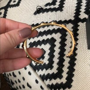 kate spade Jewelry - NWOT Gold-Tone Imitation Pearl Studded Cuff kate spade Jewelry - NWOT Gold-Tone Imitation Pearl Studded Cuff